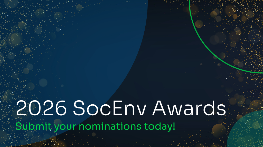Nominations now open for the Society for the Environment’s 2026 awards